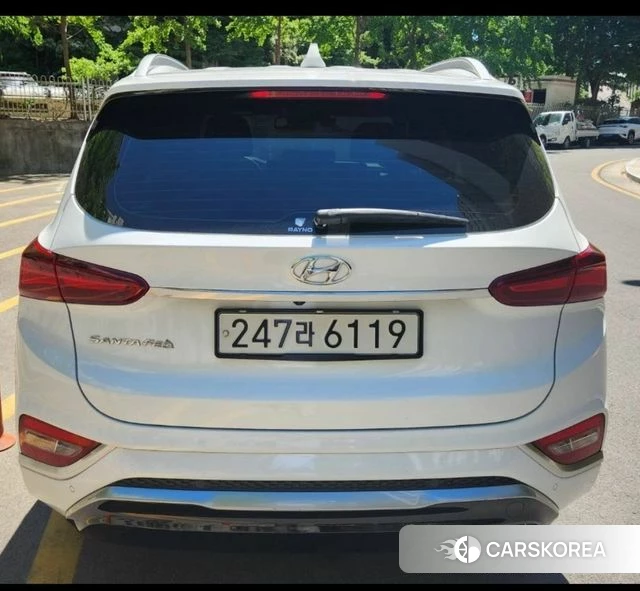 Hyundai Santa Fe TM 2019 Белый из Кореи, фото 4