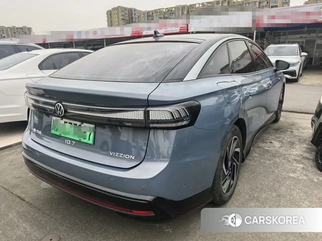 Volkswagen ID.7 VIZZION 2024 Синий из Китая, фото 4