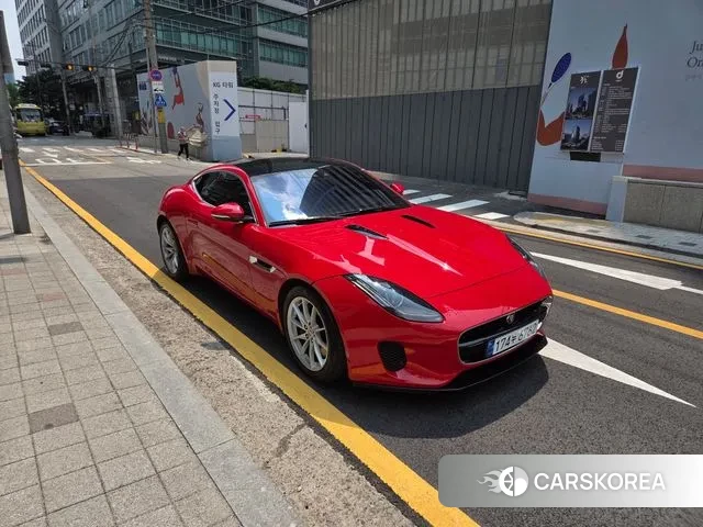 Jaguar F-TYPE 2018 Красный из Кореи, фото 5
