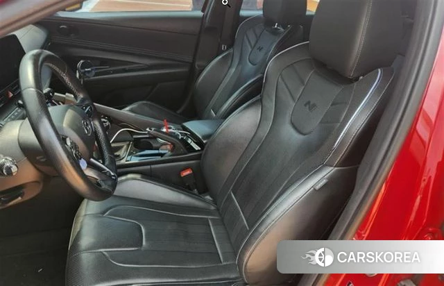 Hyundai Avante (CN7) 2021 Красный из Кореи, фото 4