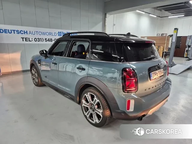 Mini Cooper S Countryman 2022 Небесно-голубой из Кореи, фото 4