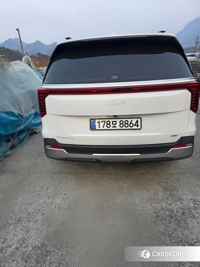 Kia The New Carnival 4th Generation 2024 Белый из Кореи, фото 4