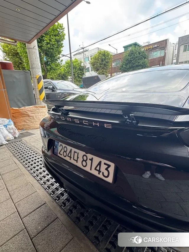 Porsche 718 Cayman 2019 Черный из Кореи, фото 5