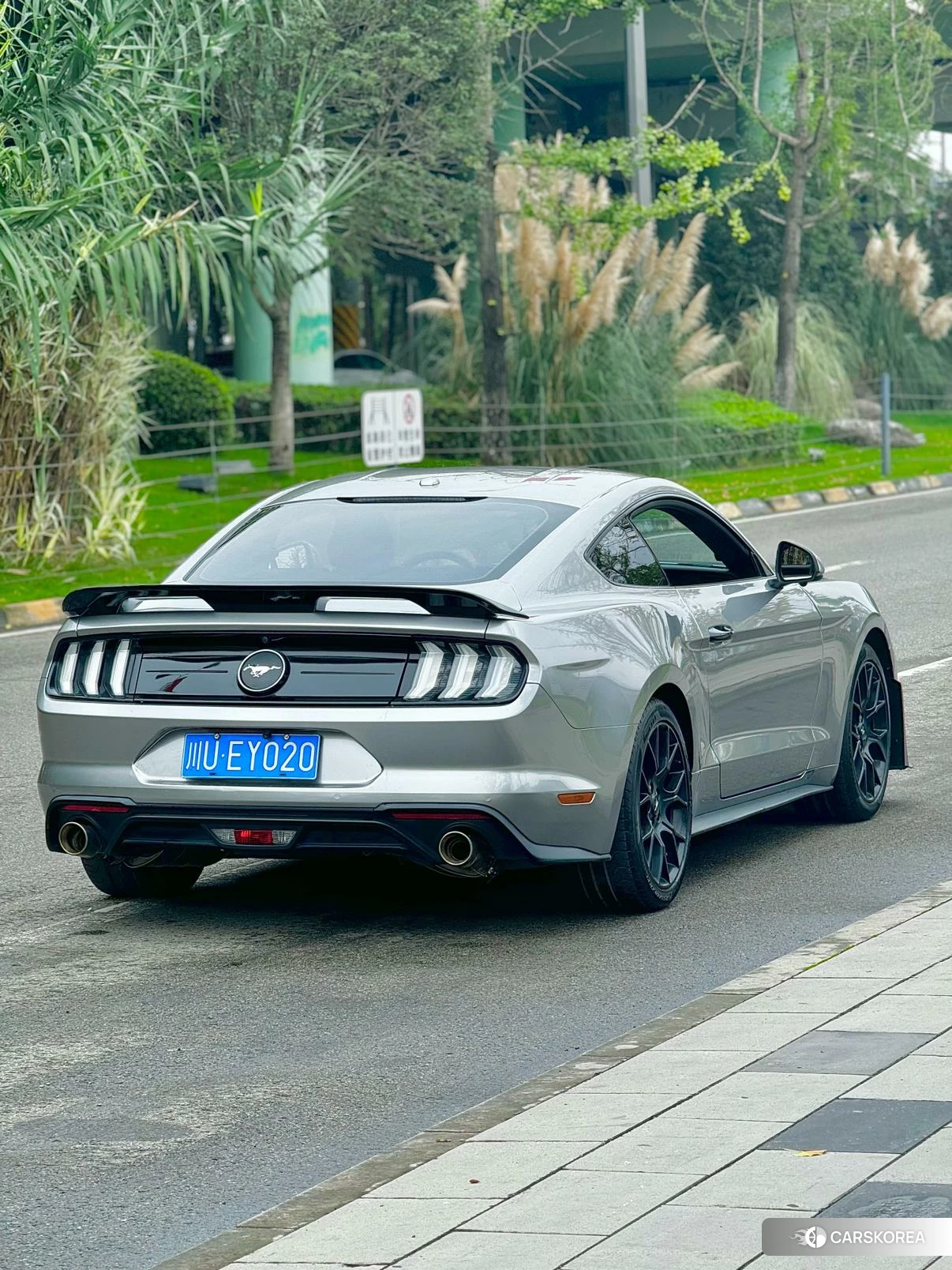 Ford Mustang 2020 Серебристо-серый из Китая, фото 4
