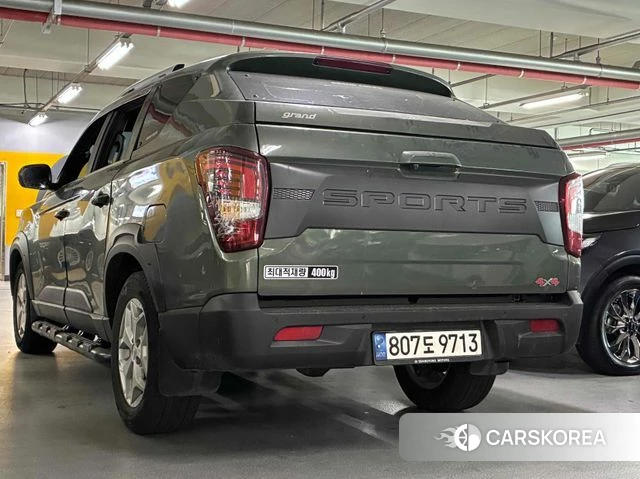 Ssangyong The New Rexton Sport 2022 Темно-зеленый из Кореи, фото 4