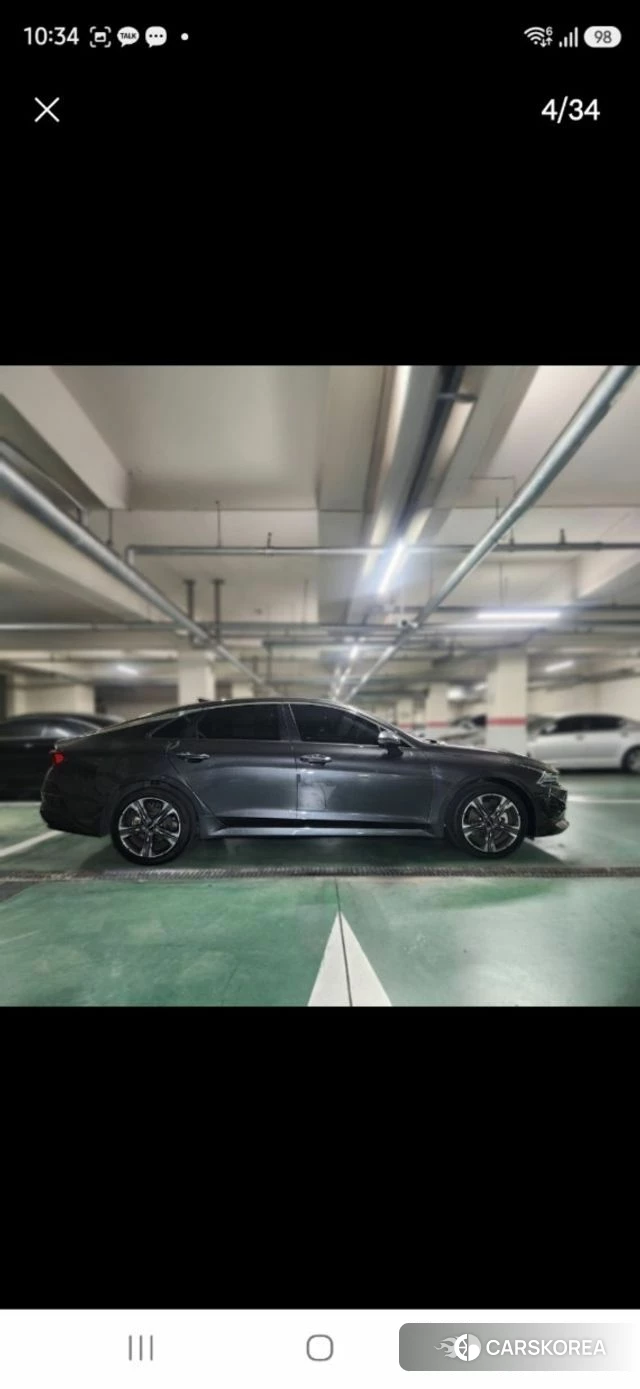 Kia K5 3rd generation 2021 Серый из Кореи, фото 4