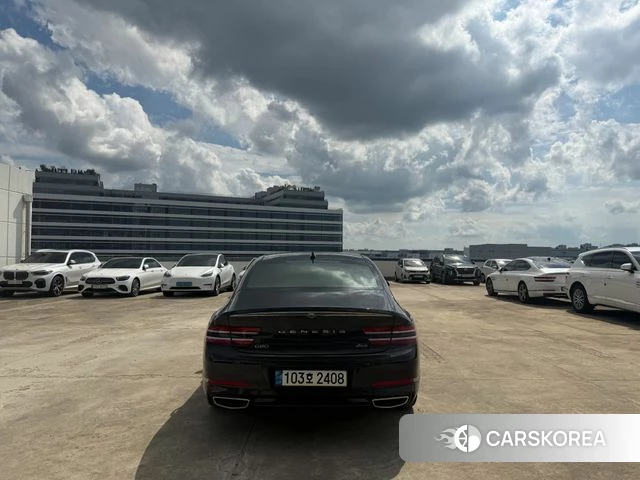 Genesis G80 (RG3) 2022 Черный из Кореи, фото 6