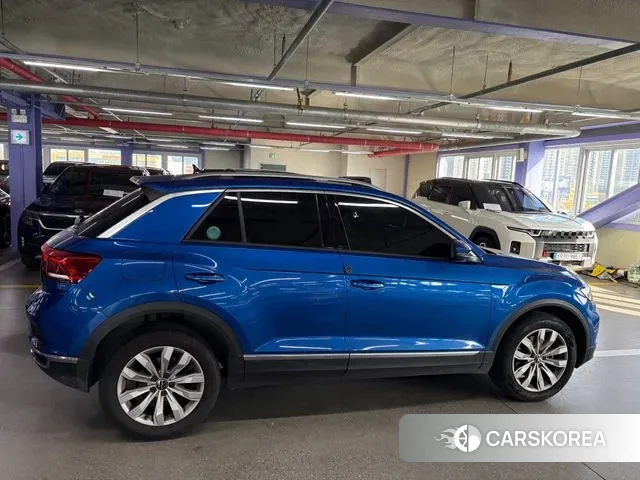 Volkswagen T-Roc 2021 Синий из Кореи, фото 6