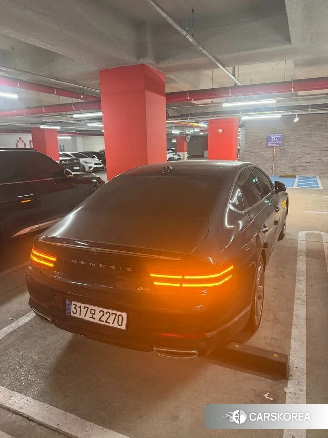 Genesis G80 (RG3) 2020 Синий из Кореи, фото 4