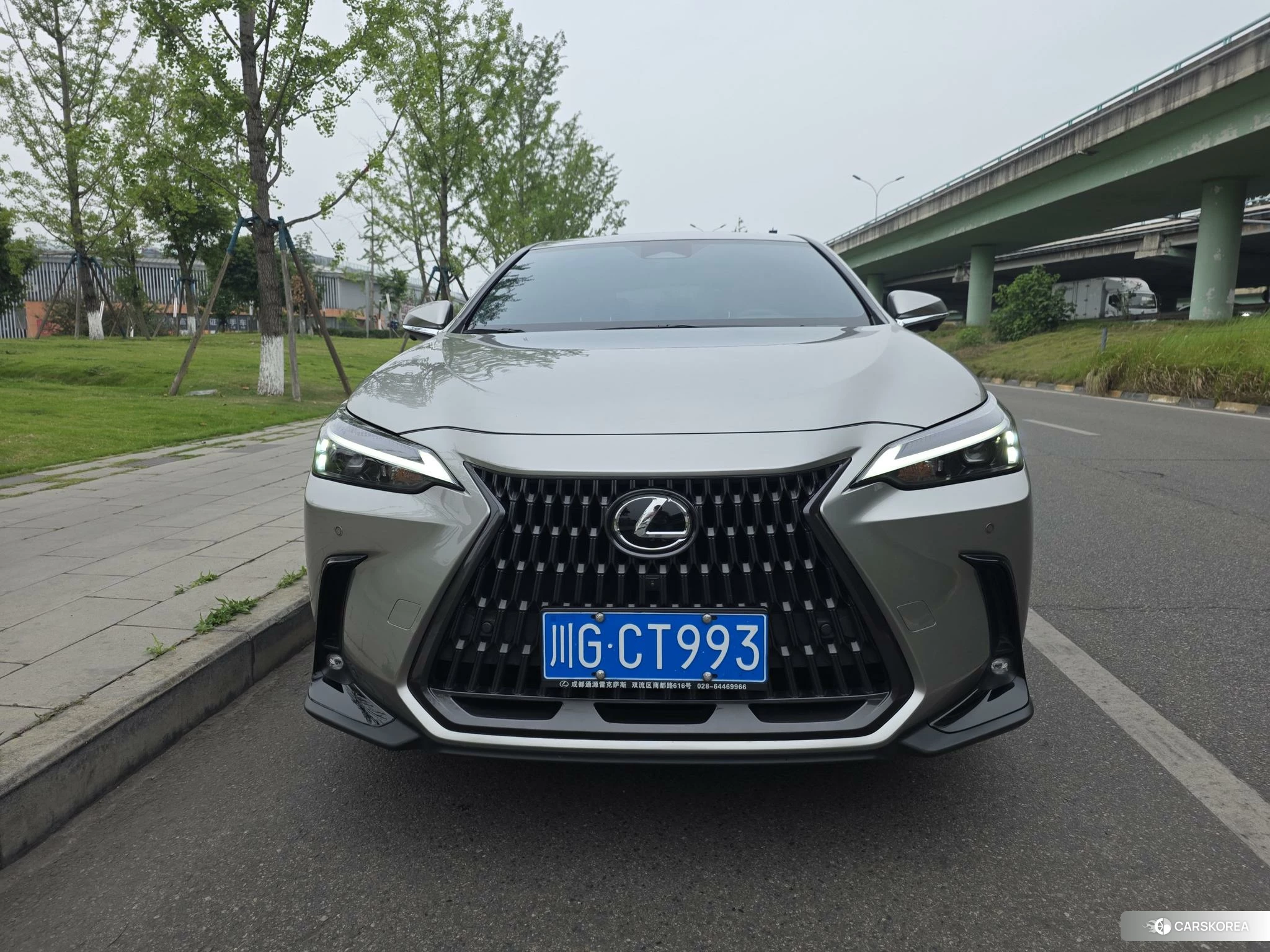Lexus NX 2023 Серебристо-серый из Китая, фото 6