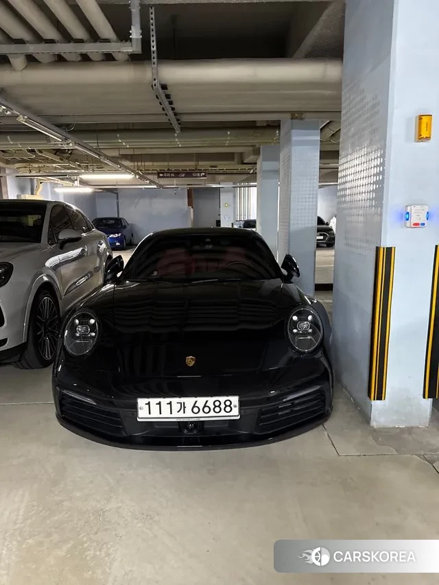 Porsche 911(992) 2020 Черный из Кореи, фото 4