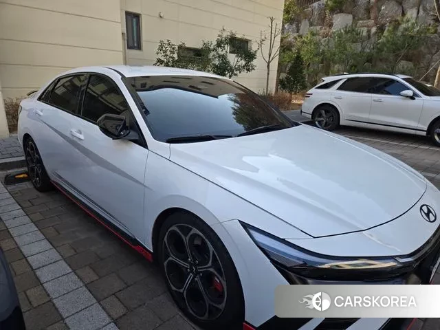 Hyundai The New Avante (CN7) 2025 Белый из Кореи, фото 4