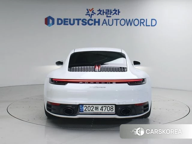 Porsche 911(992) 2021 Белый из Кореи, фото 4