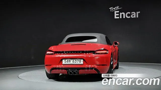 Porsche 718 Boxster id 2732704 из Кореи 14