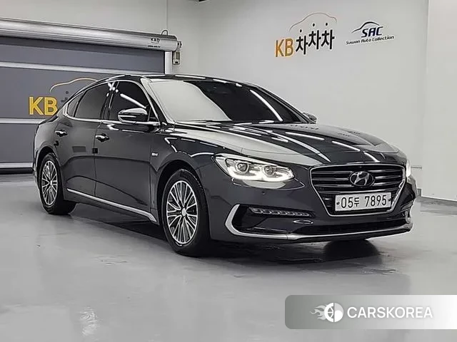 Hyundai Grandeur IG Hybrid 2018 Серый из Кореи, фото 4
