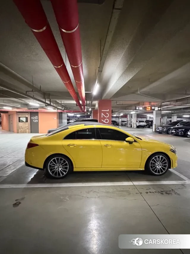 Mercedes-Benz CLA-Class C118 2023 Желтый из Кореи, фото 4