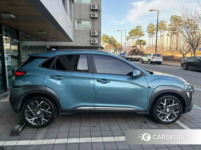 Hyundai Kona Hybrid 2019 Синий нефрит из Кореи, фото 4