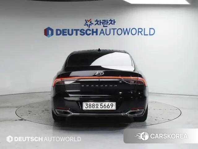 Hyundai The New Grandeur IG 2021 Черный из Кореи, фото 4
