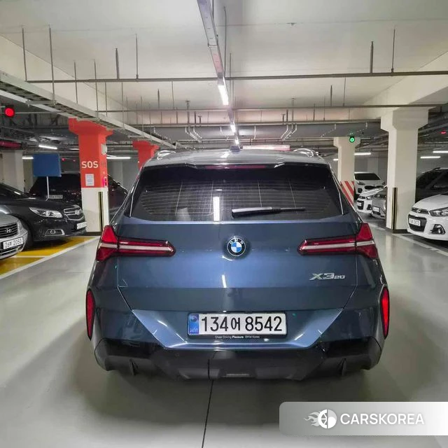 BMW X3 (G45) 2025 Синий из Кореи, фото 4