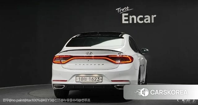 Hyundai Grandeur IG id 4435752 из Кореи 14
