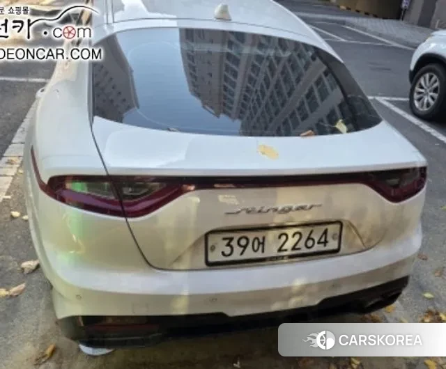 Kia Stinger 2018 Белый из Кореи, фото 4