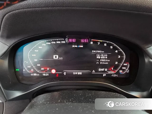 BMW X4M (G02) 2024 Синий из Кореи, фото 4