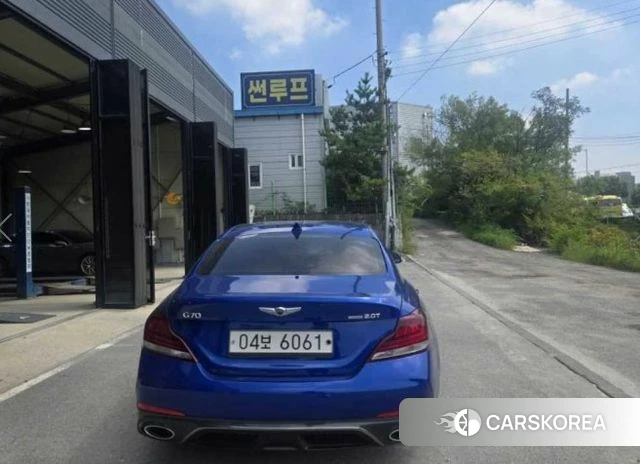 Genesis G70 2018 Синий из Кореи, фото 4
