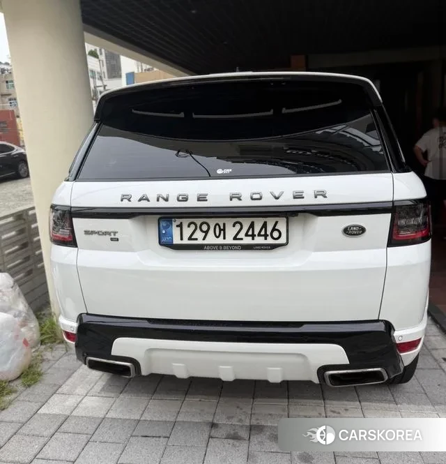 Land Rover Range Rover Sport 2nd Generation 2022 Белый из Кореи, фото 4