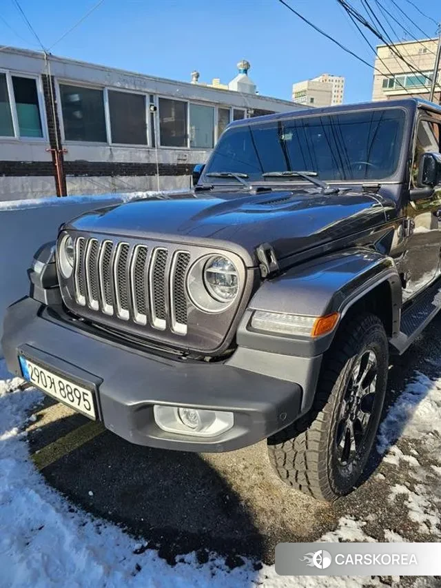 Jeep Wrangler (JL) 2021 Серый из Кореи, фото 4