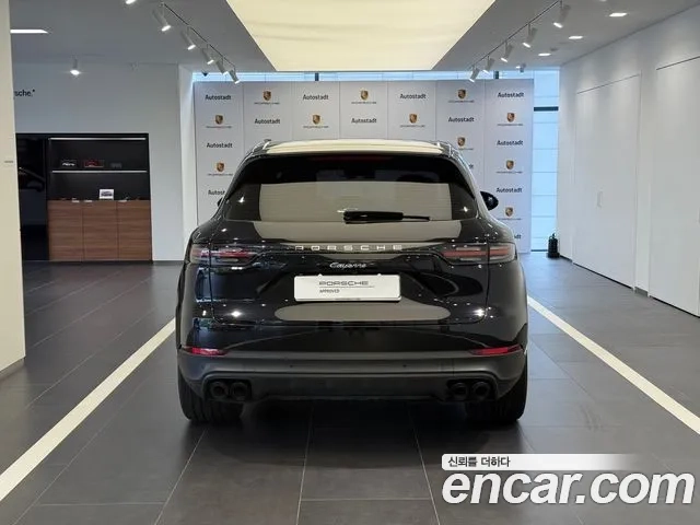 Porsche Cayenne (PO536) 2021 Черный из Кореи, фото 4