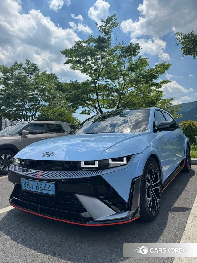Hyundai Ionic 5 2025 Небесно-голубой из Кореи, фото 6