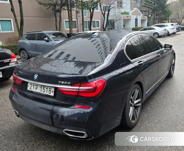 BMW 7 Series (G11) 2018 Черный из Кореи, фото 4