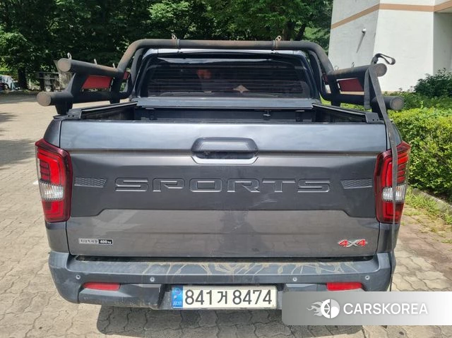 Ssangyong The New Rexton Sport 2021 Серый из Кореи, фото 4