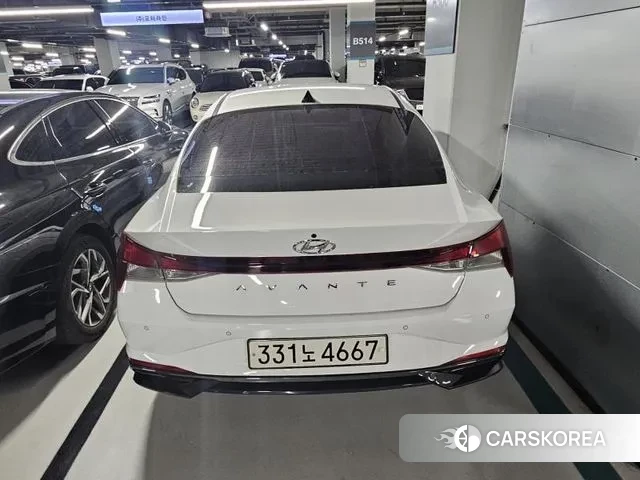 Hyundai Avante (CN7) 2020 Белый из Кореи, фото 4