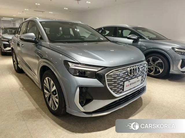 Audi Q4 e-tron 2025 Синий из Китая, фото 4