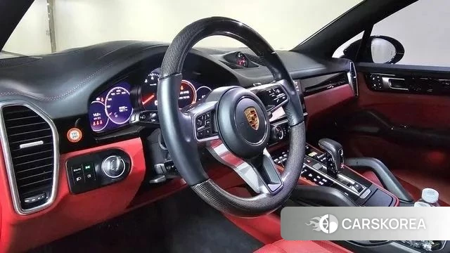 Porsche Cayenne (PO536) 2022 Черный из Кореи, фото 4