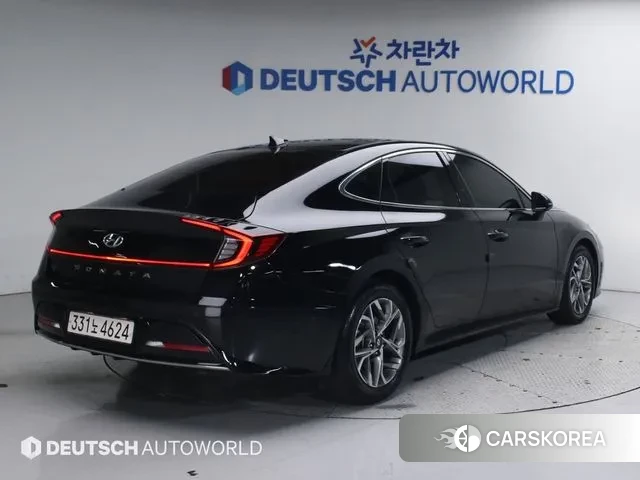 Hyundai Sonata (DN8) 2021 Черный из Кореи, фото 6