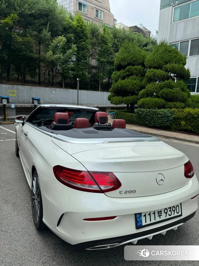 Mercedes-Benz C-Class W205 2018 Жемчужный цвет из Кореи, фото 5