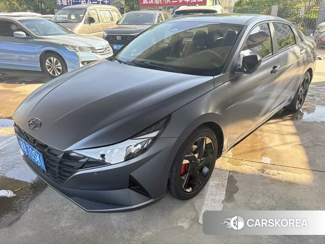 Hyundai Elantra 2023 Темно-серый из Китая, фото 4