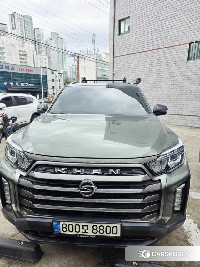 Ssangyong The New Rexton Sports Cannes 2022 Темно-зеленый из Кореи, фото 4