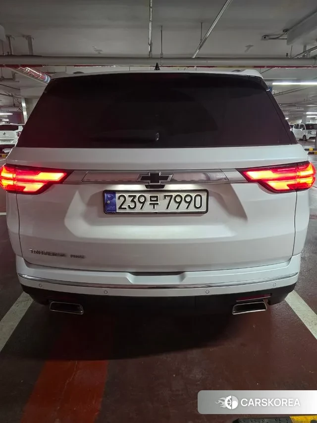 Chevrolet (GM Daewoo) Traverse 2023 Белый из Кореи, фото 4