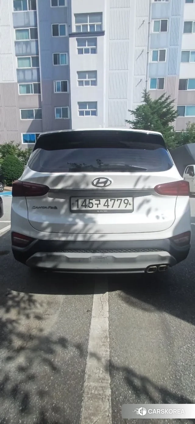 Hyundai Santa Fe TM 2020 Белый из Кореи, фото 4