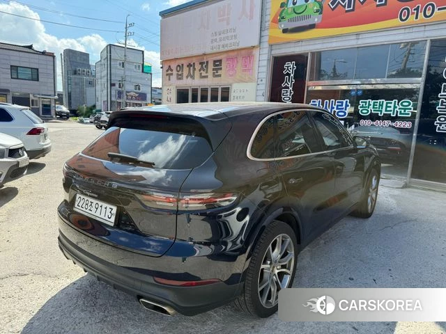 Porsche Cayenne (PO536) 2019 Синий из Кореи, фото 4