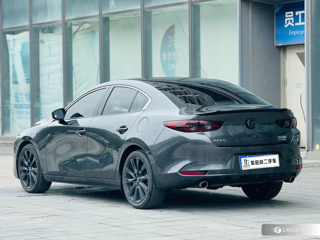 Mazda 3 2021 Темно-серый из Китая, фото 4