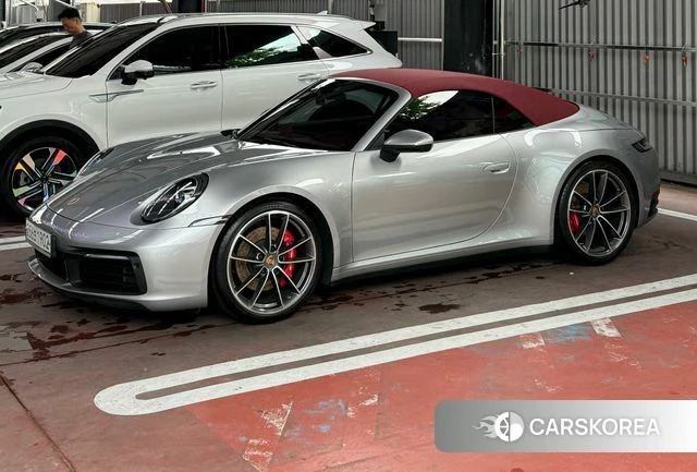 Porsche 911(992) 2020 Серебряный из Кореи, фото 5