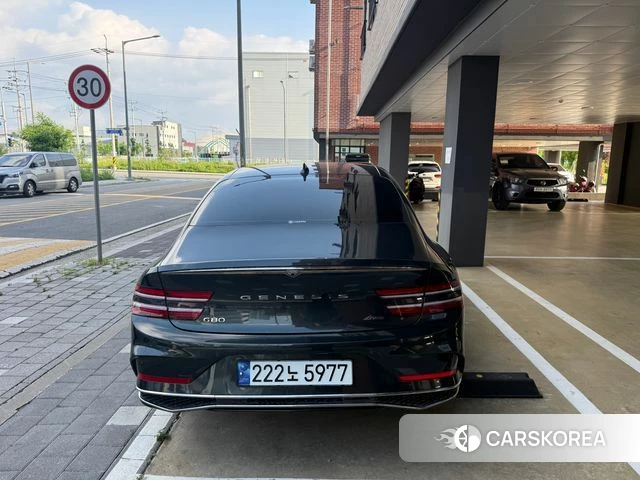 Genesis G80 (RG3) 2024 Темно-зеленый из Кореи, фото 6