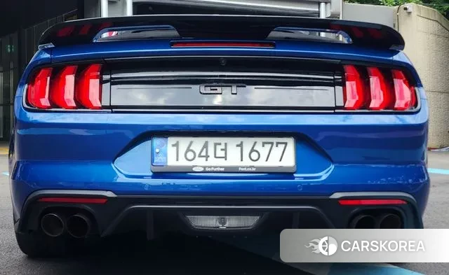 Ford Mustang 2022 Синий из Кореи, фото 4