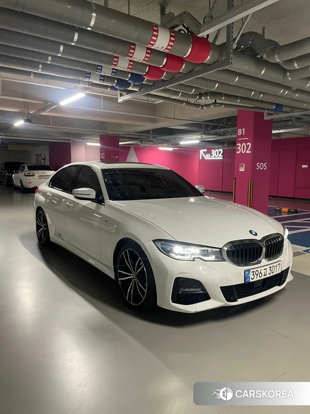 BMW 3 Series (G20) 2022 Белый из Кореи, фото 4