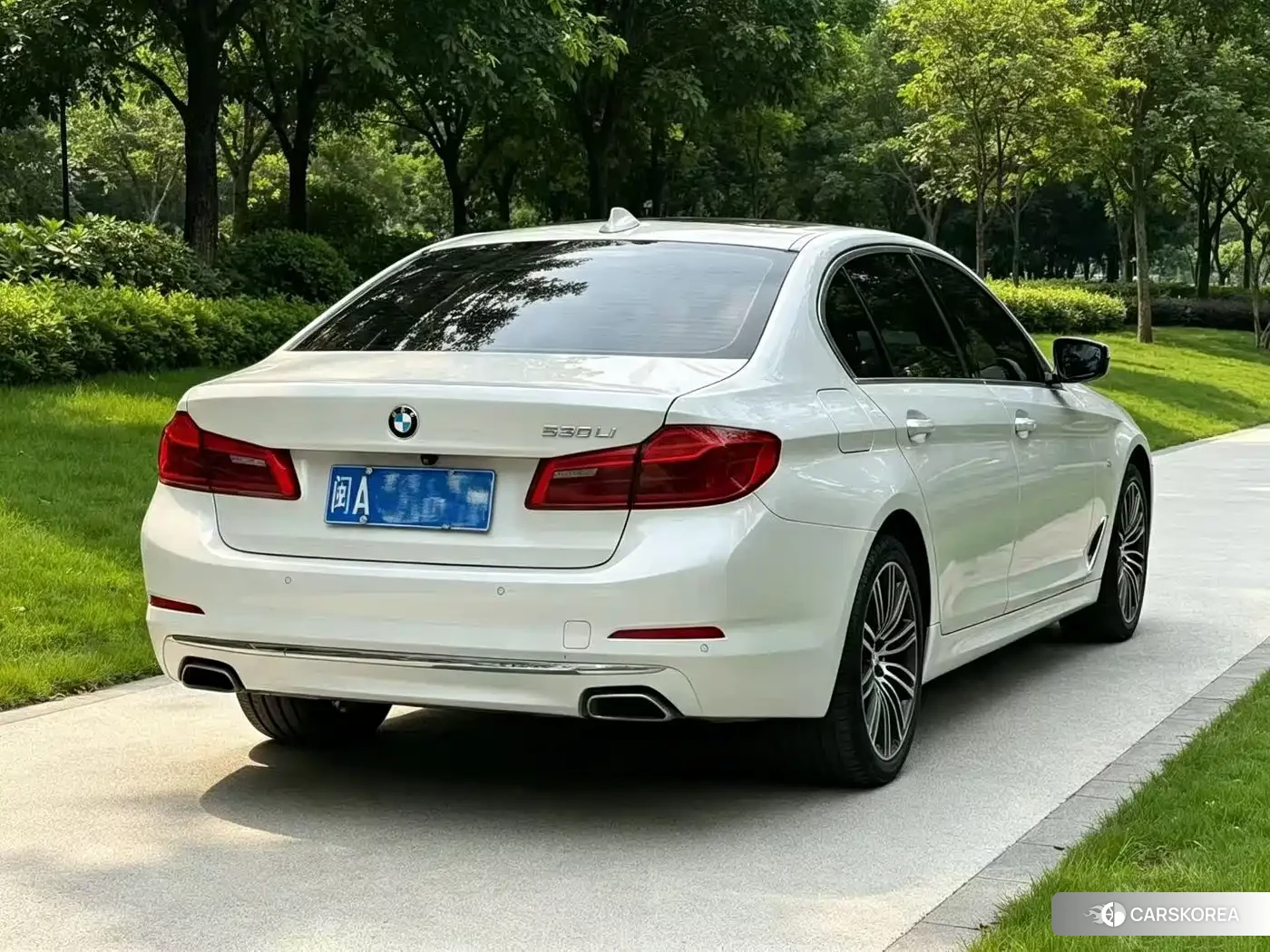 BMW 5 series 2019 Белый из Китая, фото 4
