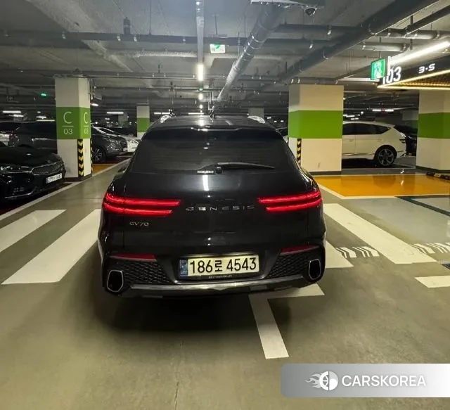 Genesis GV70 2021 Черный из Кореи, фото 4